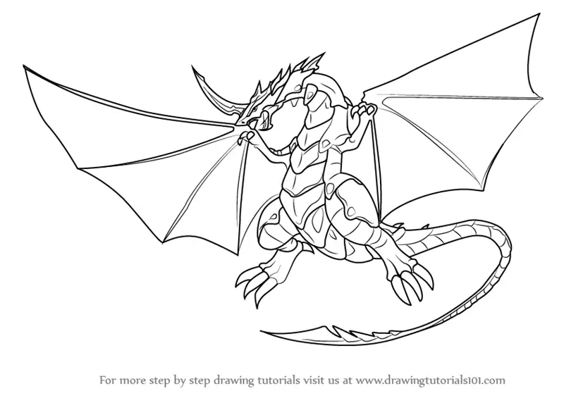46 Best Ideas For Coloring Bakugan Coloring Page Of Dragonoid