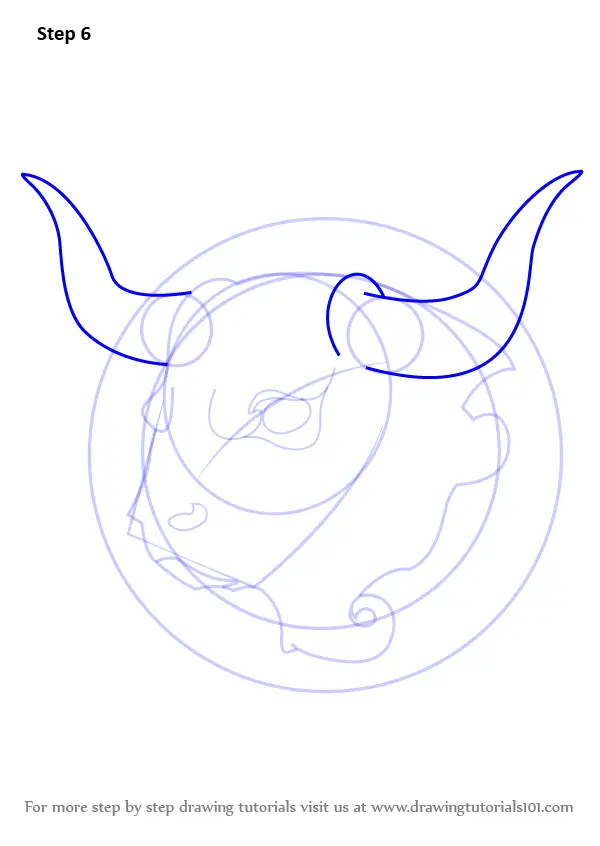 Learn How To Draw Taurus Zodiac Sign Zodiac Signs Step By Step