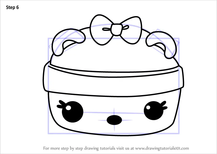 Step By Step How To Draw Mintberry Gloss Up From Num Noms