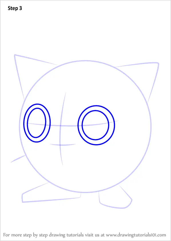 Learn How To Draw Jigglypuff From Pokemon Go Pokemon Go Step By Step