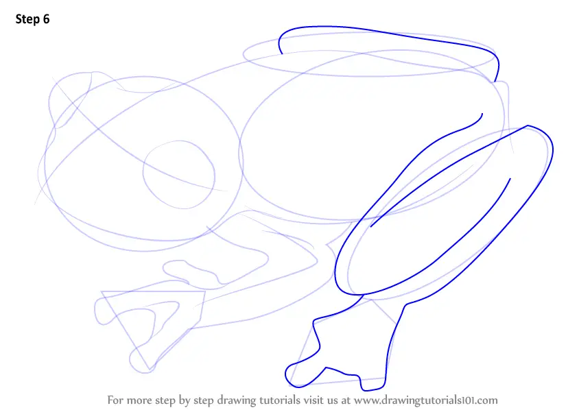 Learn How to Draw a Glass Frog (Amphibians) Step by Step : Drawing ...