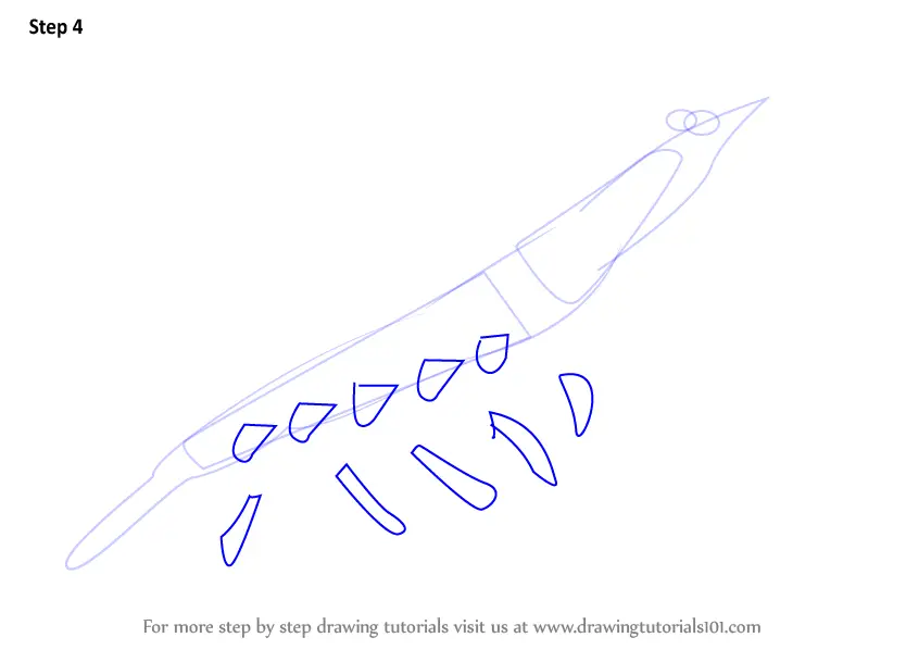 Learn How to Draw a Antarctic Krill (Antarctic Animals) Step by Step