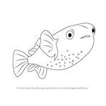 How to Draw a Porcupinefish