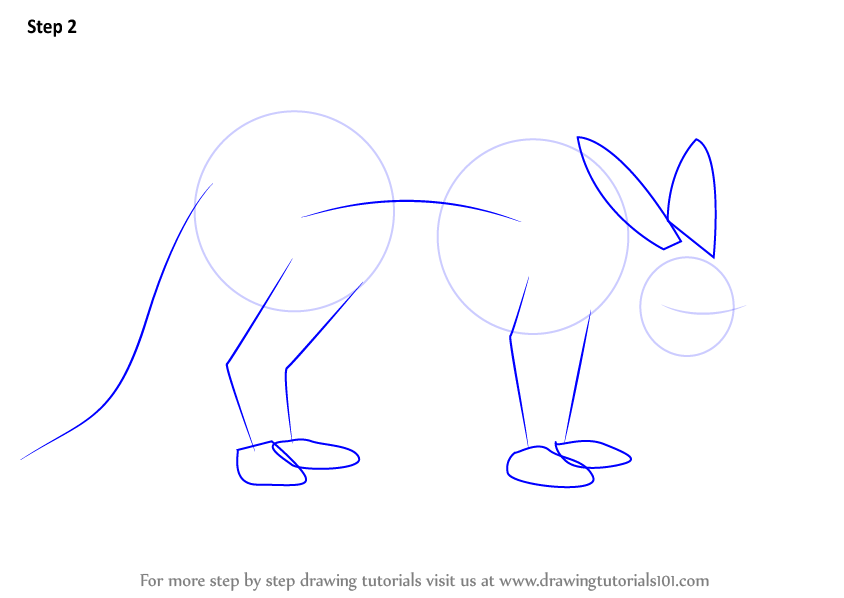 Learn How to Draw an Aardvark (Wild Animals) Step by Step : Drawing