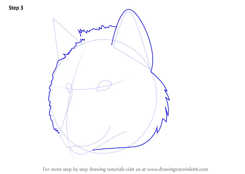 Learn How to Draw a Wolf Head (Wild Animals) Step by Step : Drawing ...