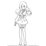 How to Draw Mimori Kishida from AKB0048