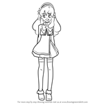 How to Draw Orine Aida from AKB0048