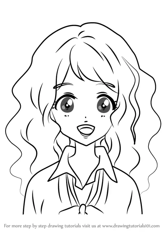 Step by Step How to Draw Sumiko from Aikatsu Stars ...