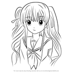 How to Draw Yusa from Angel Beats!