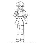 How to Draw Misaki Suzuhara from Angelic Layer
