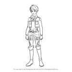 How to Draw Eren from Attack on Titan