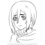 How to Draw Krista Lenz from Attack on Titan