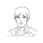 How to Draw Mike Zacharius from Attack on Titan