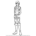 How to Draw Sasha Blouse from Attack on Titan