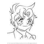 How to Draw Enrique from Beyblade
