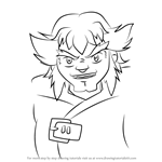 How to Draw Lupinex from Beyblade