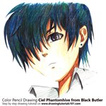 How to Draw Ciel Phantomhive from Black Butler