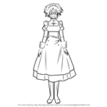 How to Draw Mey-Rin from Black Butler