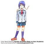 How to Draw Kyouka Jirou from Boku no Hero Academia