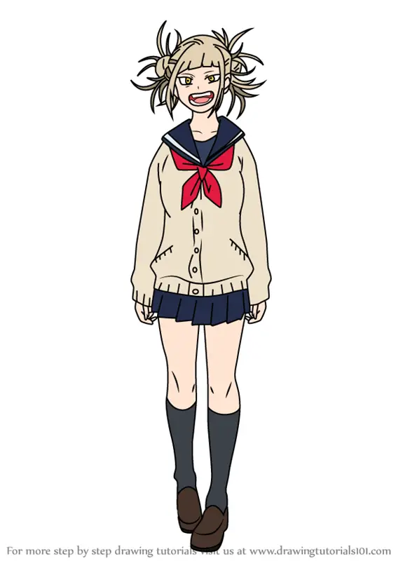 How to Draw Toga from Boku no Hero Academia. 