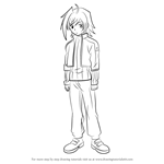 How to Draw Aichi Sendou from Cardfight!! Vanguard