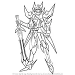 How to Draw Blaster Blade from Cardfight!! Vanguard