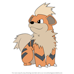 How to Draw Growlithe from Pokemon
