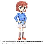 How to Draw Ai Haibara from Detective Conan