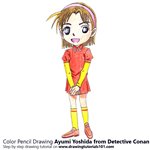 How to Draw Ayumi Yoshida from Detective Conan