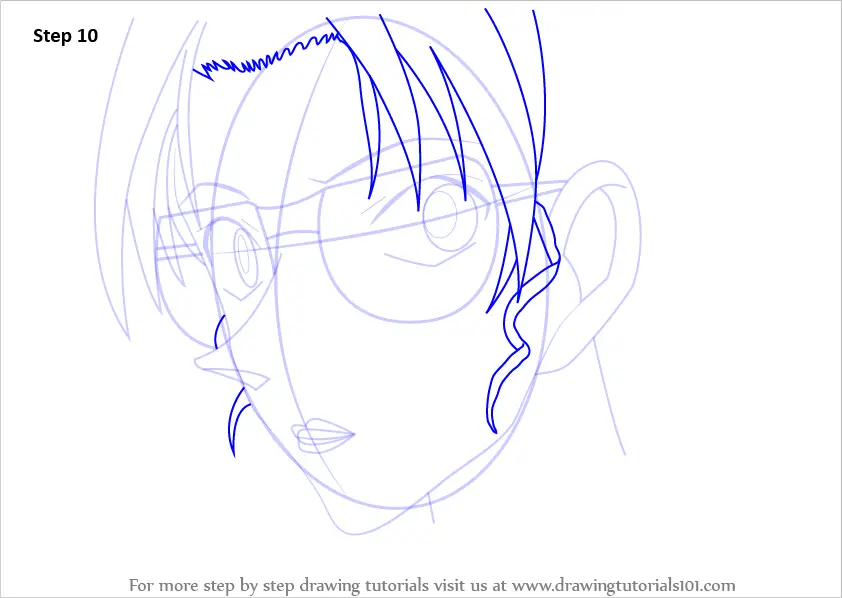 Learn How To Draw Eri Kisaki From Detective Conan Detective Conan 