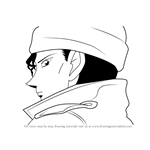 How to Draw Shuichi Akai from Detective Conan
