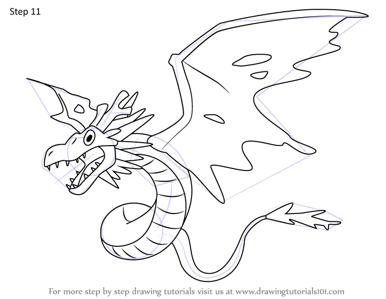 Learn How to Draw Airdramon from Digimon (Digimon) Step by Step ...