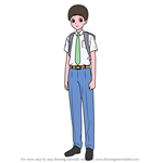 How to Draw Cody Hida from Digimon
