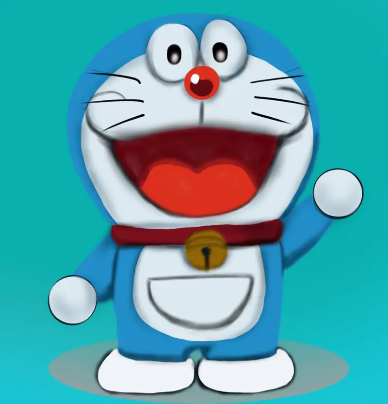 Step by Step How to Draw Doraemon