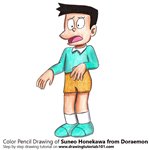 How to Draw Suneo Honekawa from Doraemon