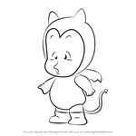 How to Draw Chivil from Dr. Slump