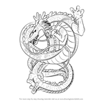 How to Draw Shenron from Dragon Ball Z
