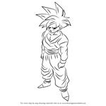 How to Draw Teen Gohan from Dragon Ball Z