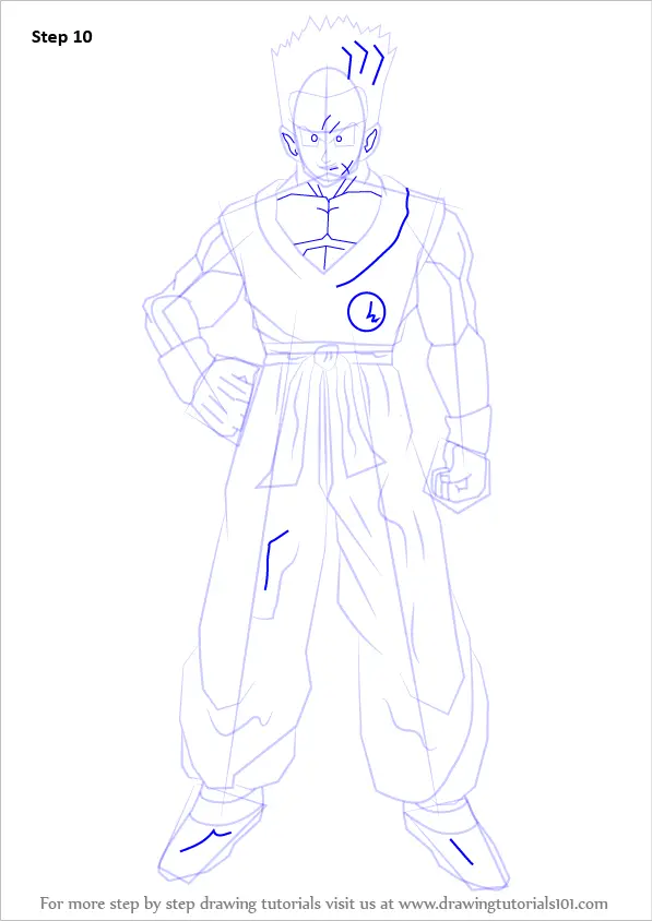 Download Learn How to Draw Yamcha from Dragon Ball Z (Dragon Ball Z) Step by Step : Drawing Tutorials