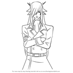How to Draw Freed Justine from Fairy Tail