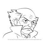 How to Draw Makarov Dreyar from Fairy Tail