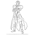 How to Draw Gilgamesh from Fate-stay night