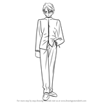 How to Draw Issei Ryuudou from Fate-stay night