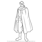 How to Draw Abuto from Gin Tama