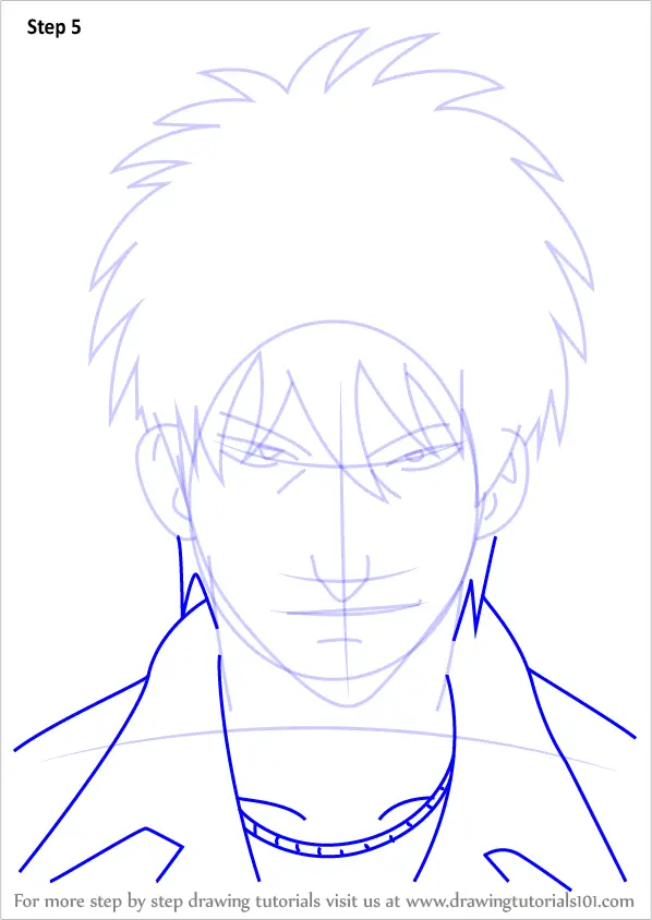 Learn How to Draw Janki Akage from Gin Tama (Gin Tama) Step by Step ...