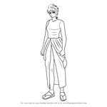 How to Draw Tatsumi from Gin Tama