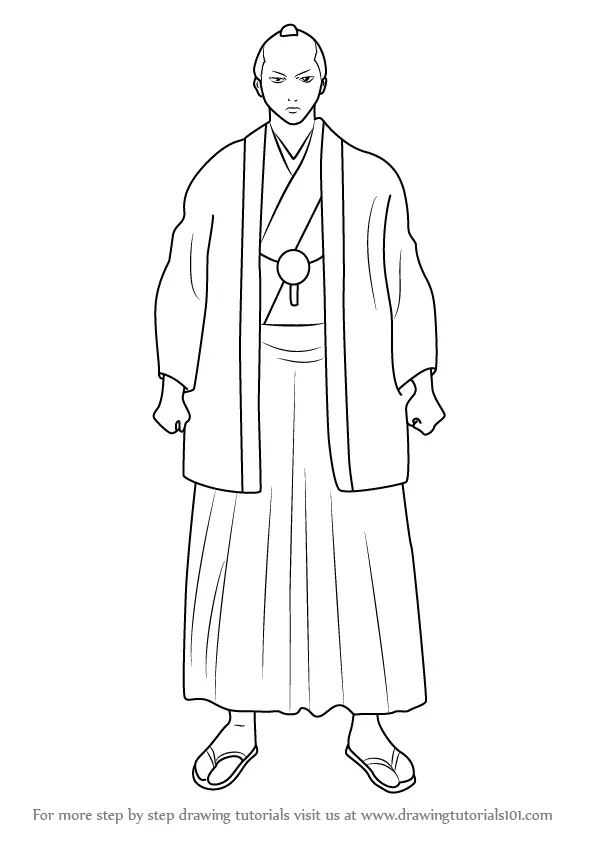 Step by Step How to Draw Tokugawa Shige Shige from Gin Tama ...