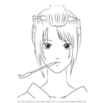 How to Draw Tsukuyo from Gin Tama