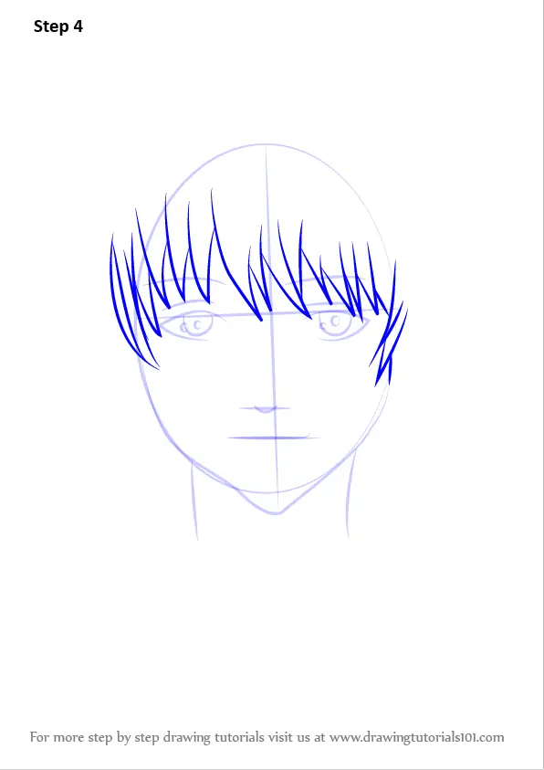 Learn How to Draw Yoshida Shouyou from Gin Tama (Gin Tama) Step by Step ...