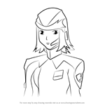 How to Draw Abbey Windsor from Gundam
